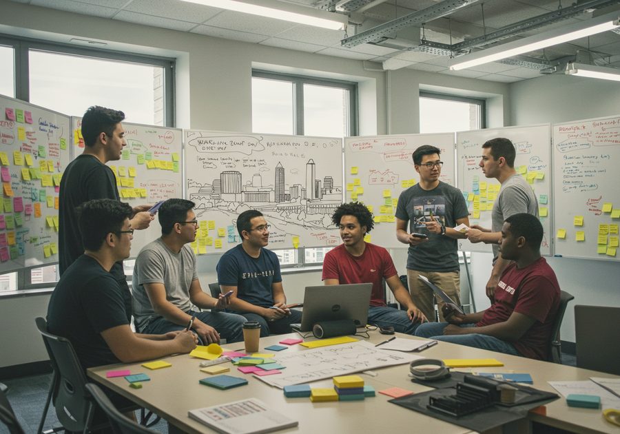 ARAMHub founders collaborating